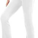 SINOPHANT Flare Leggings for Women with Pockets,High Waisted Tummy Control Bootcut Yoga Pants for Women Soft Bell Bottoms XL