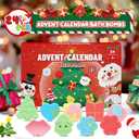 Bath Bomb Advent Calendar 2025,Bath Bombs for 24 Days Christmas Countdown,Bath Bomb Gift Set Christmas Gifts,Women Bubble Bath