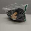 PJ PAUL JONES Mens Quarter Zip Sweater Cable Knitted Pullover Sweaters Textured Solid Colors Sweater (XX-Large, Black)