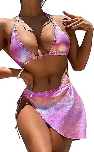 Women's Pink Simmer Suit Medium