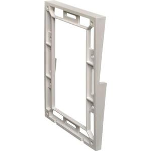 Arlington DBVR151-1 Outdoor Electrical-Box Adapter Plate for Existing Siding Retrofit Construction, Vertical, 5/8-Inch Lap (White)