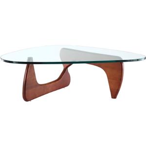 eMod - Noguchi Triangle Coffee Table Glass Top (Cherry)