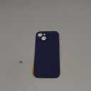 Miracase Designed for iPhone 14 Case with Screen Protector,[Upgraded Enhanced Camera Protection],Shockproof Liquid Silicone Case with Microfiber Lining, 6.1 inch,Dark Blue