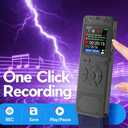Digital Voice Recorder - Affordable & Easy to Use, One-Click, Voice Activated & Noise Reduction, Long Standby, USB Connectivity, Password, A-B Repeat, MP3 for Lectures/Meetings/Classes/Interviews