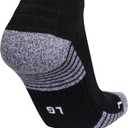 adidas 5-Star Football Crew Socks for Men and Womens Team Sports Discontinued (X-Large, Black/White/2.0)