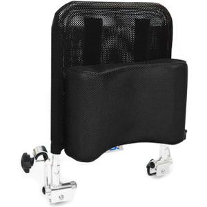 Wheelchair Headrest Backrest,Headrest Neck Support Comfortable Seat Back Cushion U Type Pillow Adjustable Angle Low Repulsion Breathable Universal Wheelchair Accessories Toilet Chair(Black), 1 Count