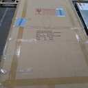 Irregular Mirror Full Length, 67"x31" Asymmetrical Tempered Glass Mirrors for Dressing, Modern Large Abstract Frameless Mirrors for Living Room Bathroom Bedroom Entry Way, Hangs Horizontal Or Vertical (Black)