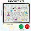 Drinking Board Games for Adults,Rubber Mat Drinking Board Game,Funny Interactive Drinking Party Game for Game Night, Birthday or Any Occasion(2-8 Players, Age 21+)