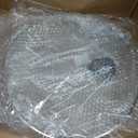 15.4 Inch Tempered Glass Lid Replacement Cover for 15.4" Cast Iron Skillets, Frying Pans and Wok, Clear
