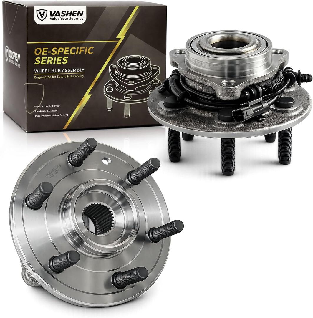 Pair 515178 Front Wheel Bearing Hub Assembly for Ram 1500 4WD Pickup