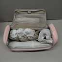 6 in 1 Hair Styler, High Speed Ionic Hair Dryer with Auto-Wrap Curlers, Blow Dryer Oval Brush & Volumizer, Hot Air Styler for Fast Drying,Curling, Smoothing & Volume, Hair Curler with Travel Case