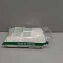 Tollpiz Natural Linen Cotton Curtain Back Tab Short Living Room Semi Sheer Curtains Pocket Burlap Light Filtering Farmhouse Neutral Boho Drape Bedroom, 38 x 54 inches Long, 2 Panels