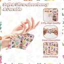 100 Pcs Floral Napkins Disposable Paper Wildflower Napkins, 2-Ply Retro Flower Dinner Napkins Pink Decorative Party Napkin for Spring Summer Picnic Wedding Baby Shower Birthday Tea Party