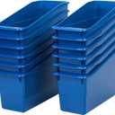 Really Good Stuff Durable Book And Binder Holders - 12 pack (Blue)