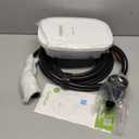 EMPORIA Level 2 EV Charger w/ J1772 Charger, 48 amp, Preconfigured for Hardwired Install with Whip, WiFi Enabled EVSE Level 2 Charger, 24ft Cable, White