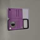 DJDUCK Designed for iPhone 17 Pro Max Case Wallet with Card Holder, [Magnetic Clasp Cover] [RFID Blocking Leather Protection] Shockproof Women Men Cases 6.9 Inch for Apple 17 ProMax Light Purple