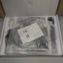 HOTEC UHF Wireless Microphone System with Dual Lapel/Lavalier and Headset Microphones Over PA, Mixer, Speaker, Karaoke Machine for Church, Training, Classroom, Interview (H-K25)