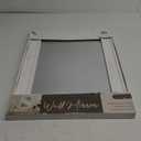 DI CA 18x24 White Rattan Mirror