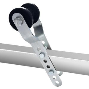 TENGBASE Marine Keel Roller, Adjustable Roller Bracket Assembles, 4 Rubber Keel Roller for Boat Trailer