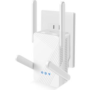 BE3600 Wifi 7 Range Extender, Wifi Extenders Signal Booster for Home, 5.8Ghz/2.4Ghz Dual Band Wi fi Extender with Ethernet Port, Wireless Repeater Amplifier Internet Booster Signal 2500 Sq. Ft.