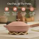 Our Place Always Pan 2.0 | 10.5" Ceramic Pan with Modular Lid, Steamer Basket & Spatula | Patented 10-in-1 Nonstick, Non-Toxic Cookware Made Without PFAS | Induction & Oven-Safe up to 450°F | Spice