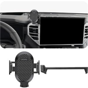Car Phone Holder Fits for Toyota Tundra 2022-2024/Sequoia 2023 2024 Accessories(Only fit for 14-Inch Screen),Thick Cases Friendly,Cell Phone Mount for 4.7-7 in Phones