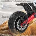 10x2.75-6.5 Vacuum Tire 10 Inch Off-road Tire for Speedway 5 Dualtron 3 Hover-1 Alpha JOYOR S Hiboy Titan PRO Electric Scooter Puncture-Proof Explosion-Proof Tyre, Shockproof Super-Grip
