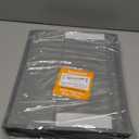 SpaceAid 4 Pack Bed Sheet Organizers and Storage, Foldable Organizer for Linen Closet, Sheets Set Folder Keeper with Window XL (Queen & King Size) Organizing Bedding Container, Gray 91ZDSN-SL01-G4