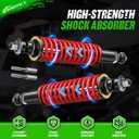 EZGO Golf Cart Heavy Duty Coil Spring Shock Absorber for TXT/Medalist 1994-UP Gas or Electric Models, EZGO TXT Front and Rear Shock Absorber, Replaces OEM# 70928-G01, 76418-G01, 70630-G01