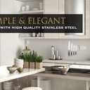 Magnetic Knife Holder For Wall 12 Inch, Knife Magnetic Strip, Stainless Steel Magnetic Knife Holder Rack Use as Kitchen Knife Holder, Kitchen Utensil Holder