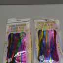 3 Pack 3.3x8.2 Feet Rainbow Foil Fringe Backdrop Curtains, Tinsel Streamers Birthday Party Decorations, Fringe Backdrop for Graduation, Baby Shower, Gender Reveal, Disco Party