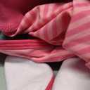 FUAMEY Recovery Suit for Dogs After Surgery,Soft Breathable Dog Bodysuit E-Collar & Cone Alternative Surgical Suit,Male Female Dog Neuter Spay Suits Anti Licking Wounds Onesie Rose Stripes XXL (XXL(Back:24.8-29.5in,WT:75+lbs))