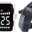 Electric Bike LCD Display, LCD Display Meter, DZ40 LCD Display E Bike Screen, E-Bike Display Meter Control Panel Electric Scooter Panel Screen for Electric Bikes