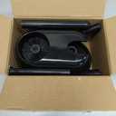 SetSail Toilet Brush and Plunger Set, Toilet Plungers for Bathroom Heavy Duty Toilet Bowl Brush and Holder Hidden Toilet Plunger and Brush Set for Deeply Cleaning - Black (1 pack)