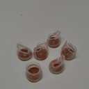 Small Chair Leg Floor Protectors Chair Leg Protectors for Hardwood Floors Felt Silicone Caps Strengthen Bottom Protection Non Slip Reduce Noise 32 Pack Clear Round Small Fit 1/2" ~ 3/4" (14~19mm)