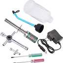 Globact RC Nitro Starter Glow Plug Igniter Charger Tools Fuel Bottle Combo for Redcat HSP Nitro Powered 1/8 1/10 RC Car