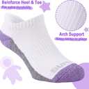 Sunew Baby and Toddler Socks, Boys Girls Cushioned Athletic Ankle/Low Cut Socks 6-Pair
