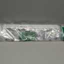 Dseap Wall Mounted Coat Rack - 5 Tri Hooks, Heavy Duty, Stainless Steel, Metal Coat Hook Rail for Coat Hat Towel Purse Robes Mudroom Bathroom Entryway (White & Black, 2 Packs)