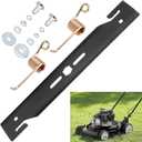 16-Inch 490-100-0111 Detatching Replacement Mower Blade with Installation Accessories Compatible with Arn-Old Ryobi Craftsman Troy-Bilt Lawn Mower, Replace 645-80116A, 490-100-0008, 490-100-0012