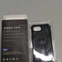 Magnetic for iPhone 17e Case/iPhone 16e Case with Screen Protector & Invisible Kickstand, [Compatible with MagSafe] 3-in-1 Full Body Military Grade Heavy Duty Phone Cover for iPhone 17 E/16 E, Black