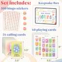 Woodamore Baby Shower Loteria Bilingual - Baby Loteria For Babies Shower Games Spanish And English, Funny Party Bingo Game For 40 Players