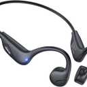 Bone Conduction Headphones,Open Ear Headphones Bluetooth 5.4 with Mic,10H Playtime,Bone Conduction Earbuds IPX5 Waterproof,Sports Headphonefor Running,Gym,Hiking,Cycling