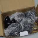 Office Chair Wheels,Set of 5 Replacement Wheels for All Hardwood and Carpet Floors,Heavy Duty Rollerblade Style Computer Desk Gaming Home Chair Casters WheelsBlack 10 x 22mm FIT 1KEA ONLY