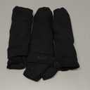 CHARMKING Compression Socks for Women & Men Circulation (3 Pairs) 15-20 mmHg is Best Support for Athletic Running Cycling (Large-X-Large, 01 Black/Black/Black)