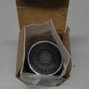 Pull Down Kitchen Faucet Sprayer Head Replacement Part - Pull Out Sink Sprayer Replacement Nozzle, Kitchen Faucet Head Hose Spray Tap Spout Only for G1/220mmConnector (Silver)