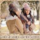 3 Pack Winter Leopard Ear Muffs Gifts for Women Leopard Ear Coverings with Satin Bow Cheetah Soft Earmuff Faux Fur Gifts for Woman Friends Family Coworker Winter Outdoor Cold Weather Warmer