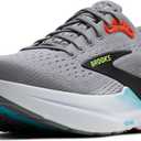 Brooks Mens Ghost Max 3 Neutral Running & Walking Shoe (9, Primer Grey/Antarctica/Red)