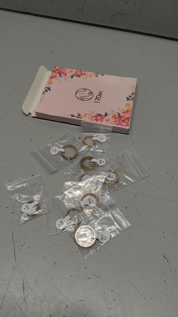 Blank Core Ring Stainless Steel Grooved Ring