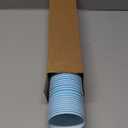 Pickmesh 50 Pack 12 oz Plastic Cups Disposable Cup Bulk for Graduation Wedding Birthday Baby Shower Valentine and Festive Celebration Party Supplies(Light Blue)