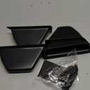 BestEvMod 4PCS Front & Rear Door Side Storage Organizer fit for Rivian R1T/R1S 2025 2026 Gen2 Interior Accessories Inner Door Handle Storage Box Insert Tray ABS Material Anti-Scratch (Drop-in)